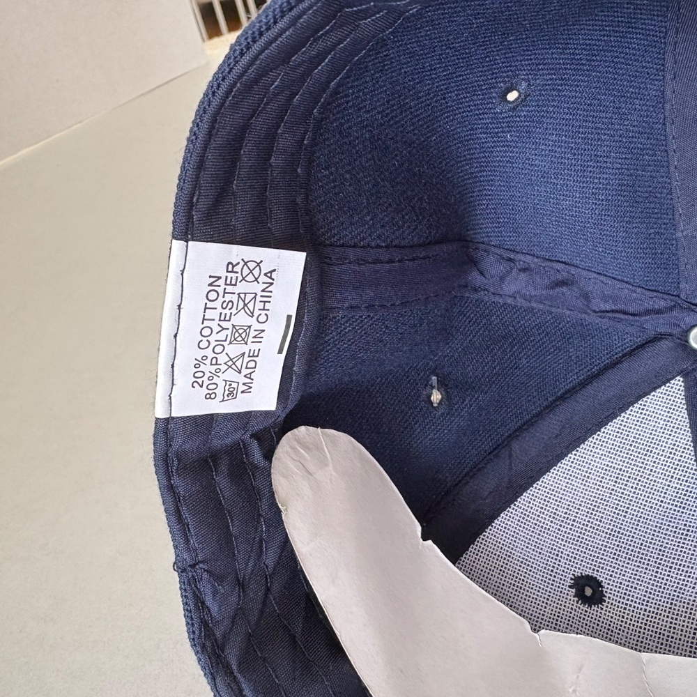 Tian-Tian NYC Blue Comfortable-Look Baseball Hat -‎ NEW. - Picture 6 of 9
